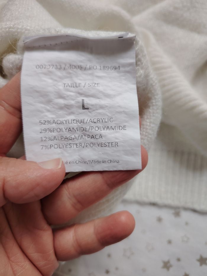 Pull blanc - photo numéro 7