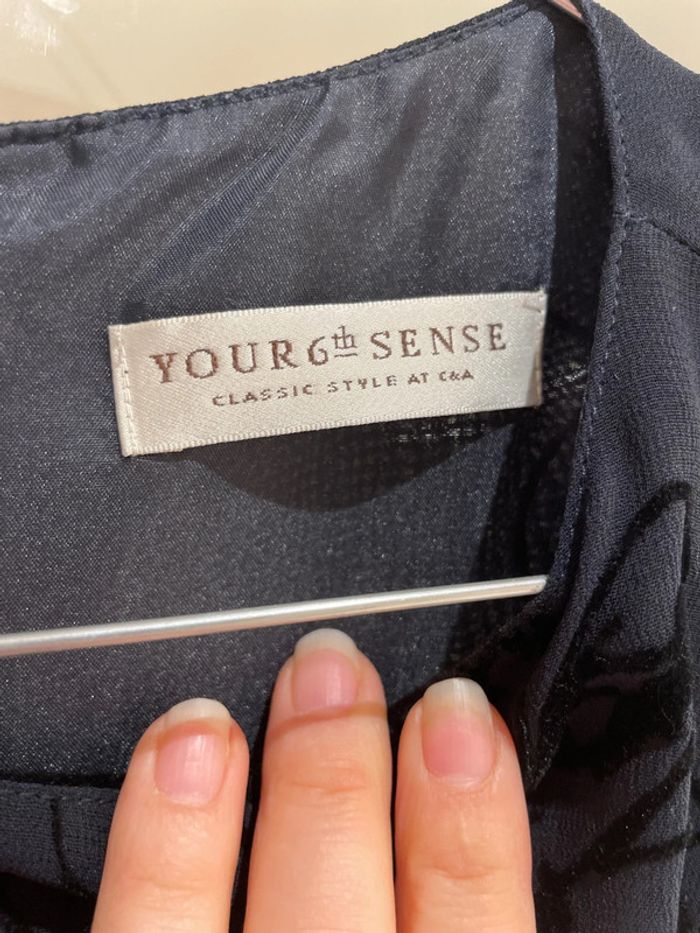 Robe marine Your 6th Sense taille 38 - photo numéro 2