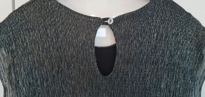 ● Taille M ● Robe argentée + ceinture - photo numéro 4