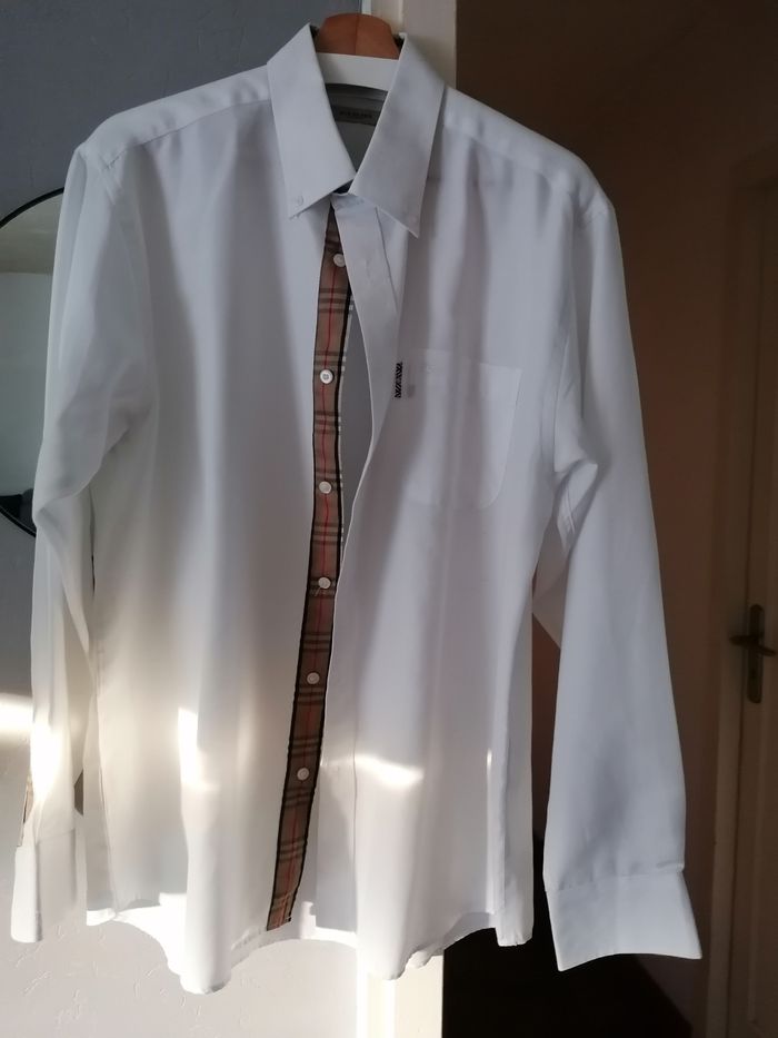 Chemise homme taille xl Burberry manche longue