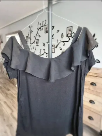 Débardeur noir camaïeu femme