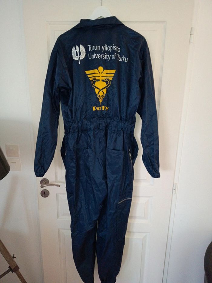 Combinaison de travail multipoche taille M coloris marine - photo numéro 11