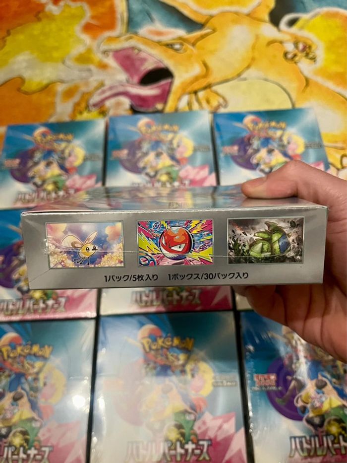 Pokemon TCG Battle Partners Booster Box + Random Pack Display Sv9 - photo numéro 5