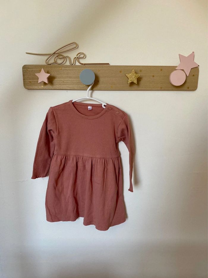 Robe manches longues 18 mois.