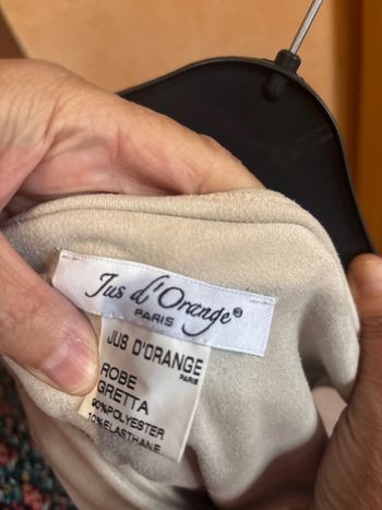 Robe jus d’orange