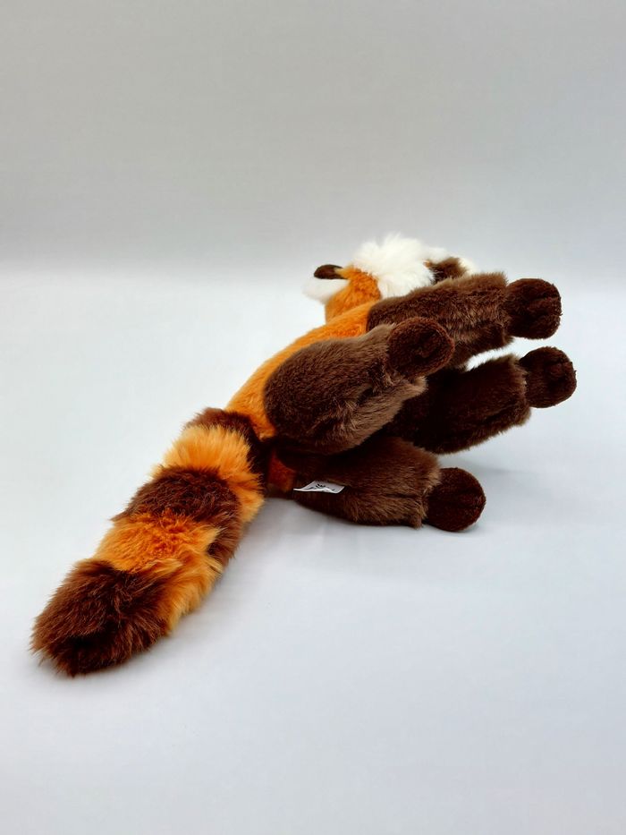 Peluche panda roux ZooParc de Beauval marron roux blanc 38 cm en tout - doudou - photo numéro 5