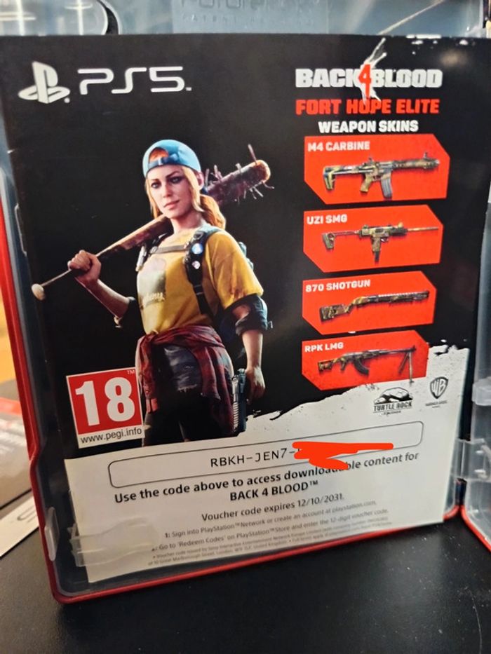 Jeu Playstation 5 occasion Back 4 blood Deluxe édition avec annual pass valide 12/10/2031 - photo numéro 4