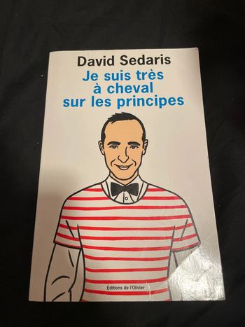 Je suis très à cheval sur les principes