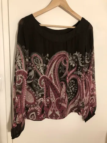 Blouse en soie