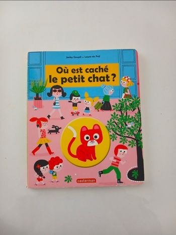 Livre cherche et trouve - "Où est caché le petit chat ?" - Casterman