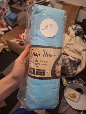 Drap housse 2 personnes 