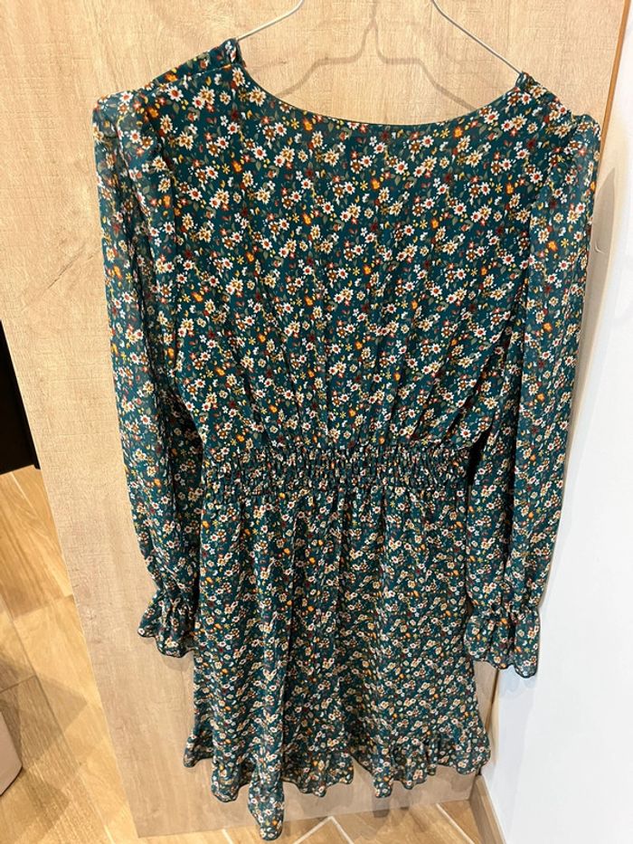 Robe verte fleuries - photo numéro 5