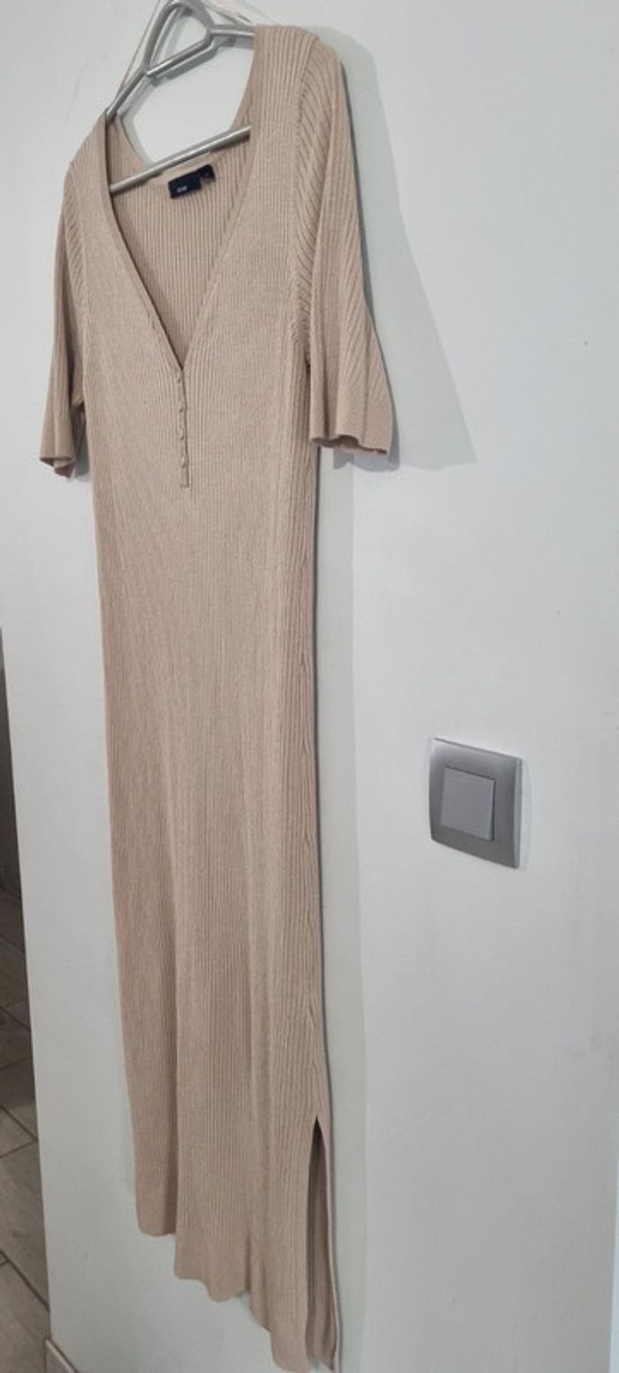 Robe longue beige - photo numéro 2