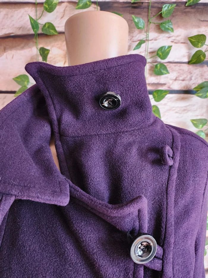 🌸Cabans/Trench Prune Iso Taille 36🌸 - photo numéro 2