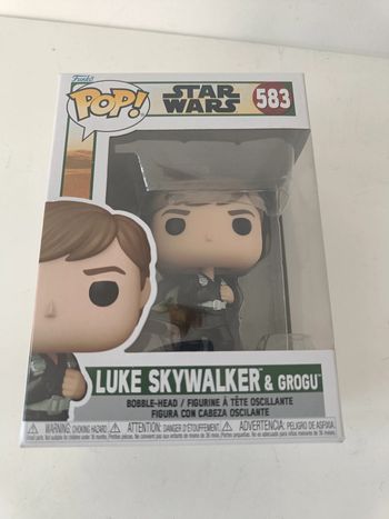 Funko Pop! Star Wars N° 583 Luke Skywalker & Grogu