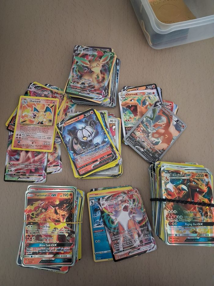 Lot cartes pokémon NON officielles