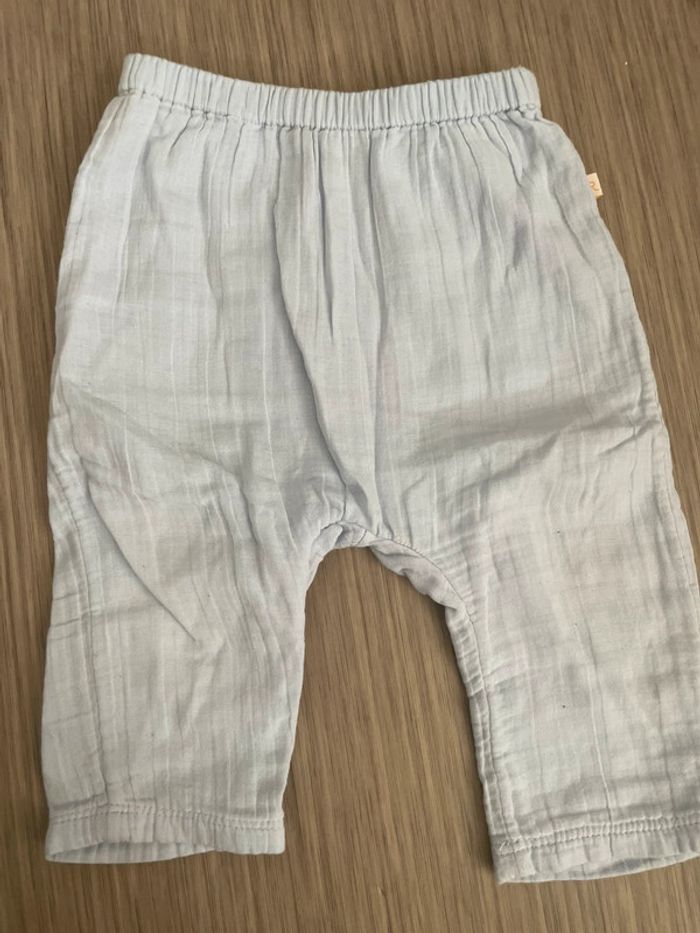 Pantalon en gaze de coton