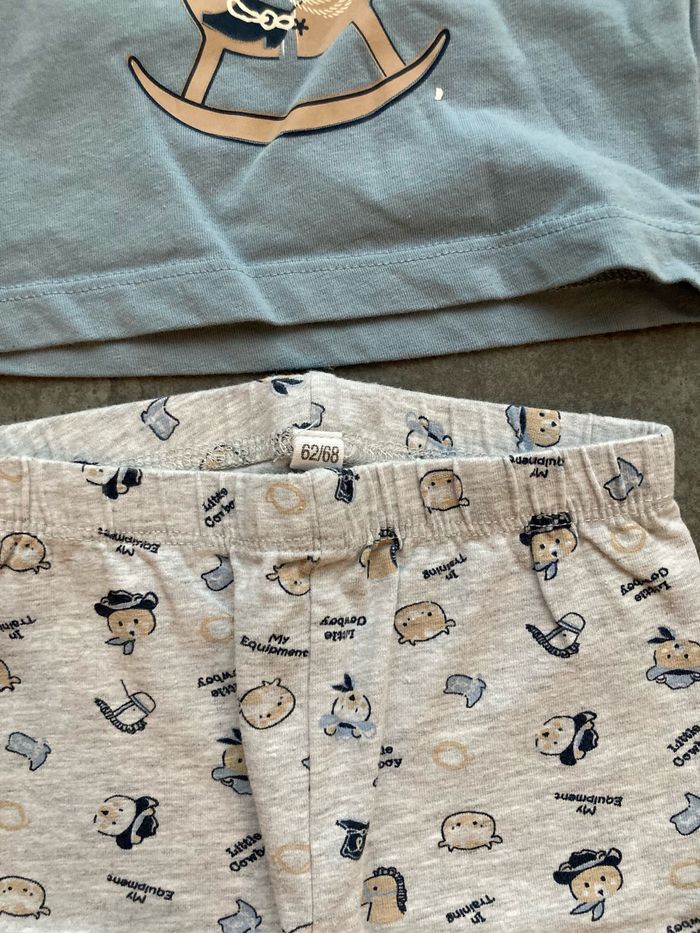 Lot pyjamas coton 3 mois - photo numéro 4