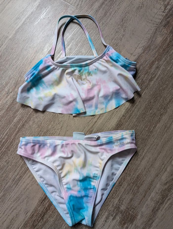 Maillot de bain reine des neiges 8 ans