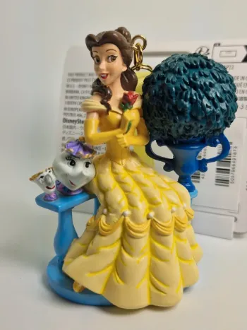 D181- Belle Sketchbook Ornament, Beauty and the Beast