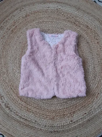 Gilet rose Lili Marelle 6 ans