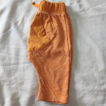 Pantalon bébé orange 6 mois Kiabi