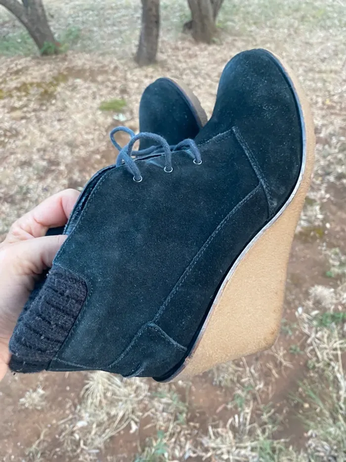 Lacoste bottines compensées 40 - photo numéro 6