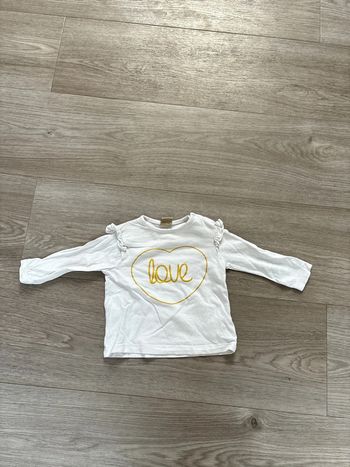 T-shirt manches longues 6 mois