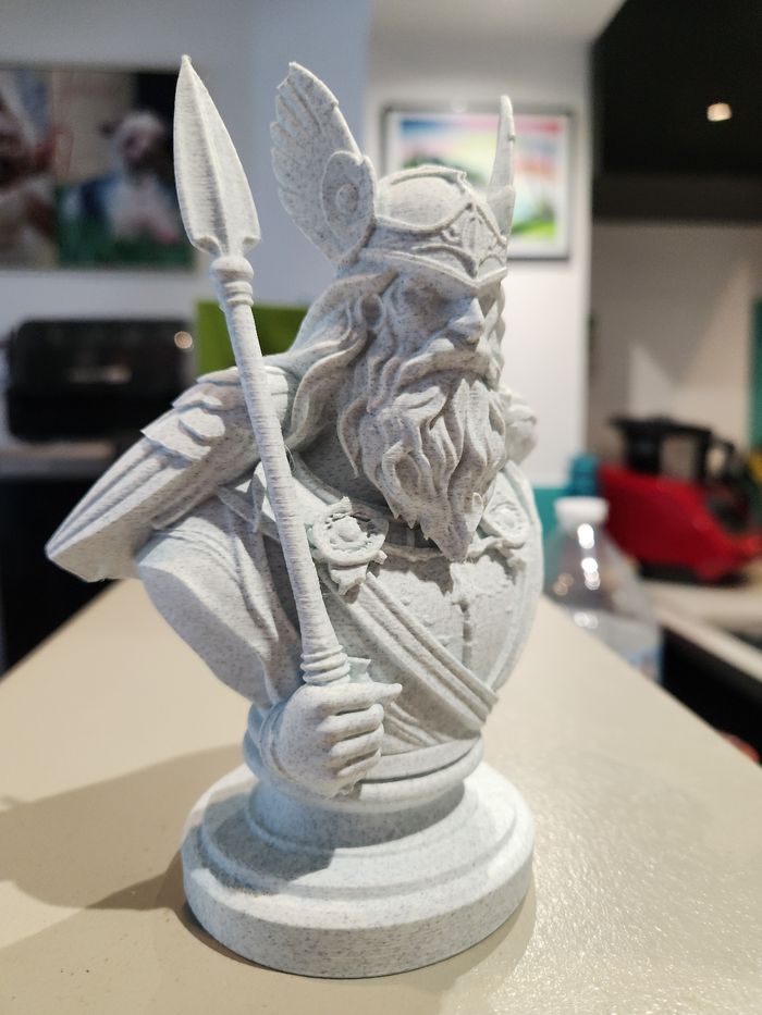Odin Buste 15cm Mythologie Viking Art Collection - photo numéro 5