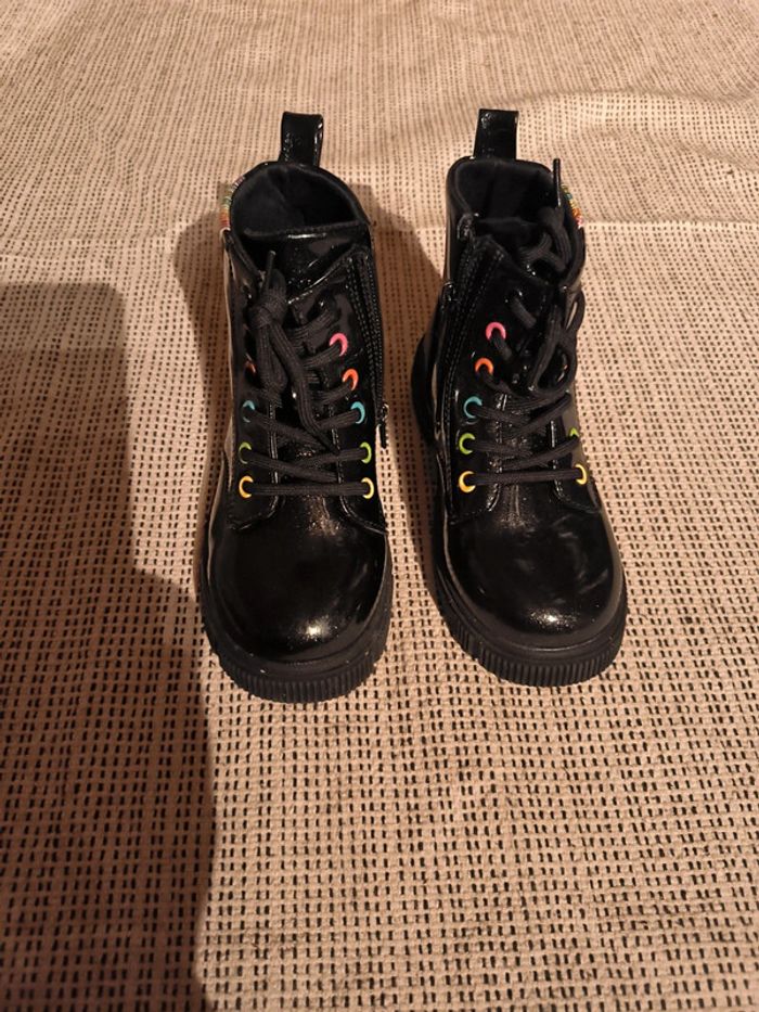 Bottines arc en ciel - photo numéro 3