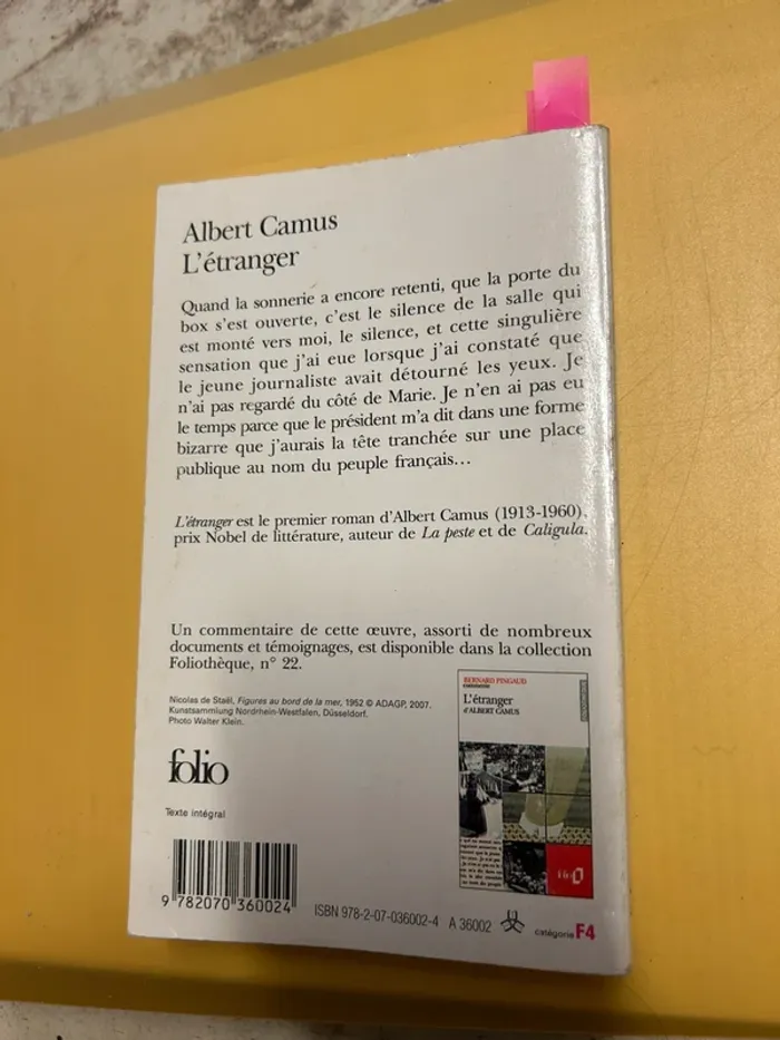L’étranger Albert Camus - photo numéro 2