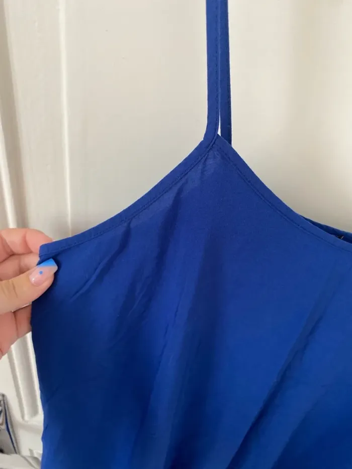 Robe à volants bleus H&M - photo numéro 5