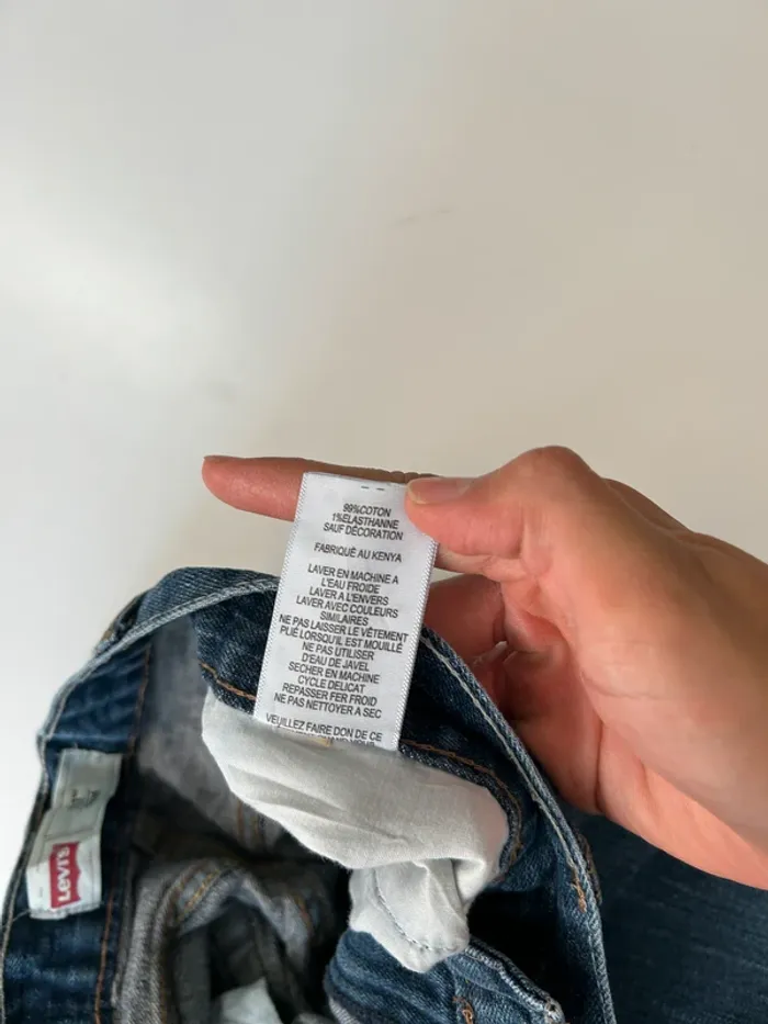Jean Levi's Garçon Marine 16 ans | 511 Slim | Très Bon État | BP218 - photo numéro 7