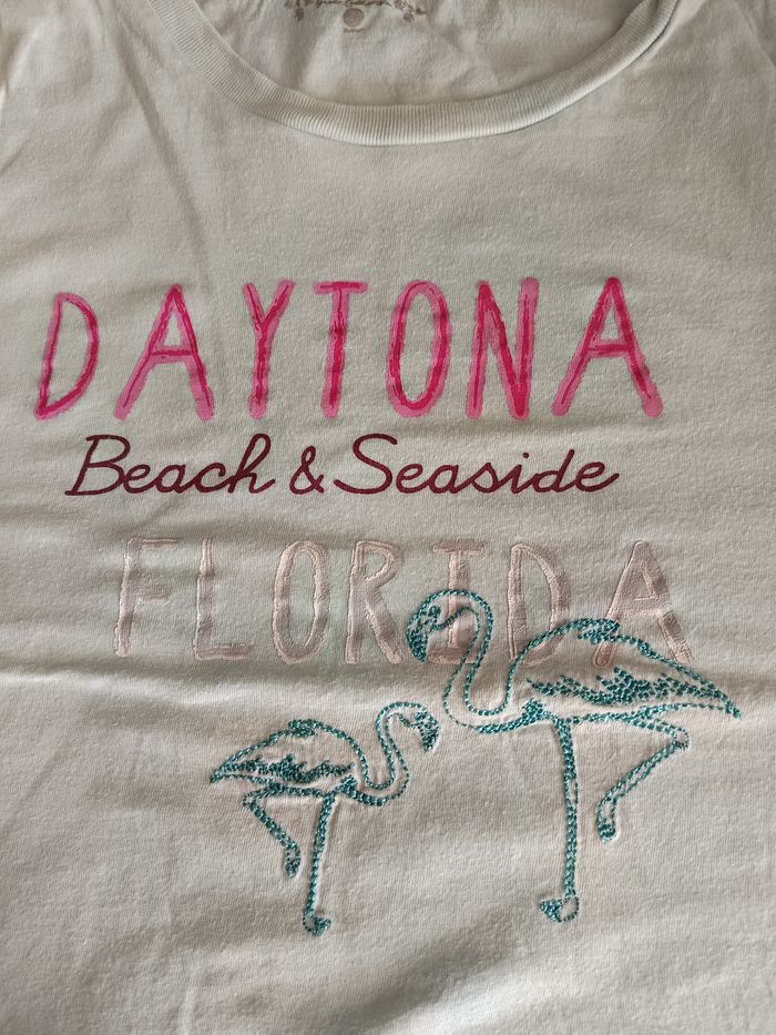 T shirt mc 10 ans fille - photo numéro 2