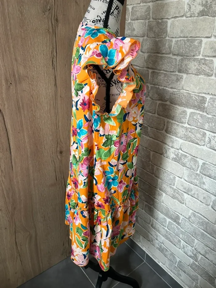 Robe bohème estivale taille L - photo numéro 3