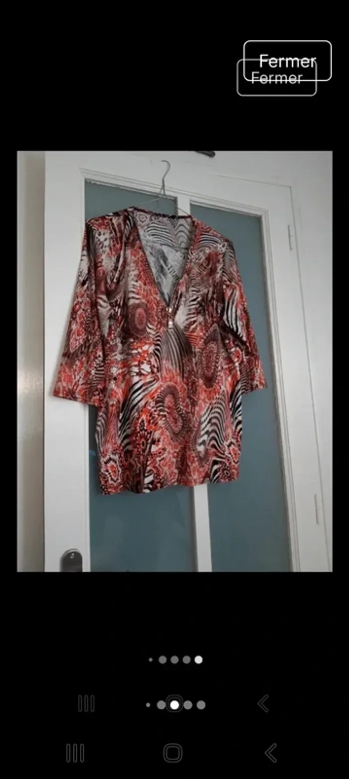 Blouse automne 46 - photo numéro 4