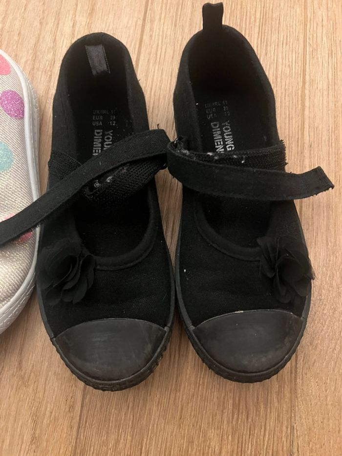 Lot 3 paires de Chaussures fille  Primark taille 29 état correcte - photo numéro 7
