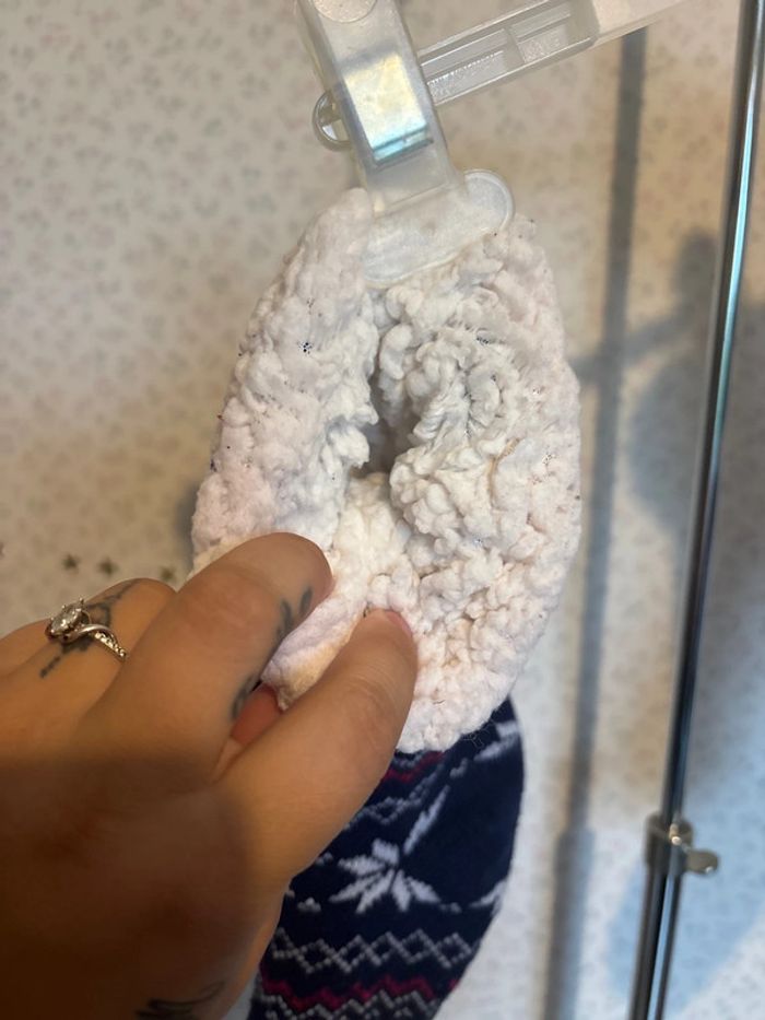 Chaussette anti dérapante fouree taille unique - photo numéro 4