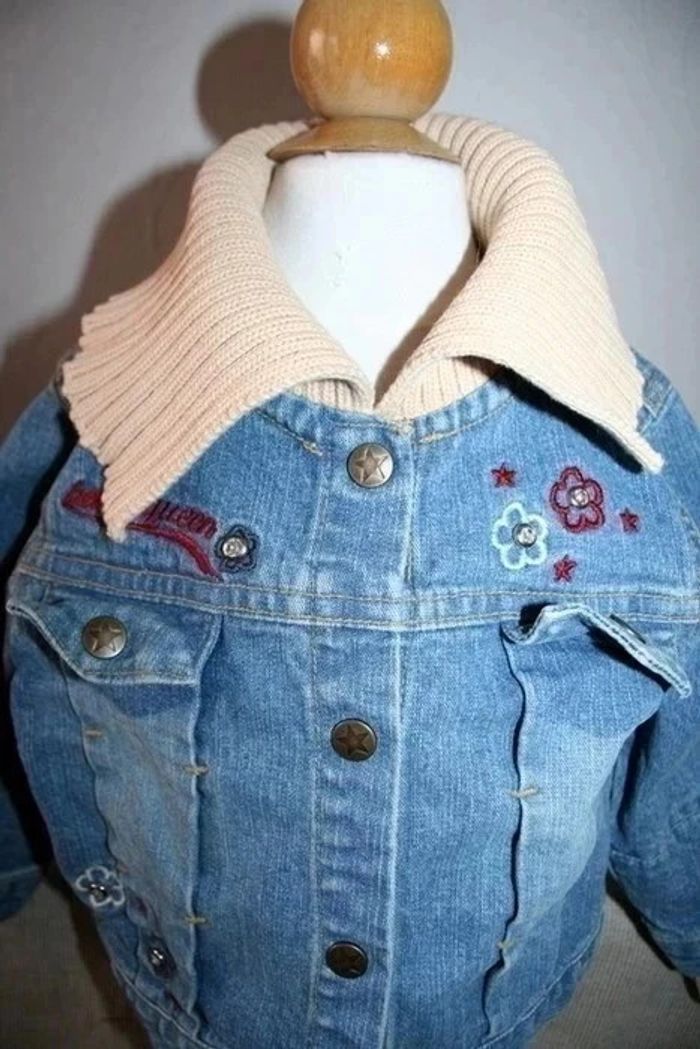 Veste en jeans Kiabi 18m - photo numéro 3