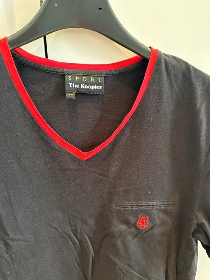 T-shirt col V The Kooples - photo numéro 2