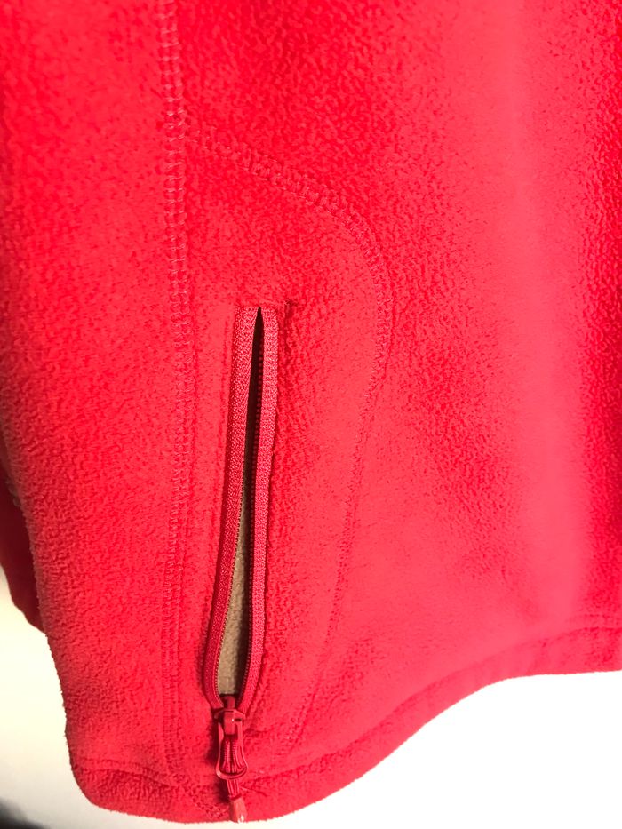 Veste polaire rouge Géographical Norway taille 3 - photo numéro 4