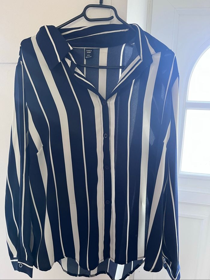 Chemise à rayures