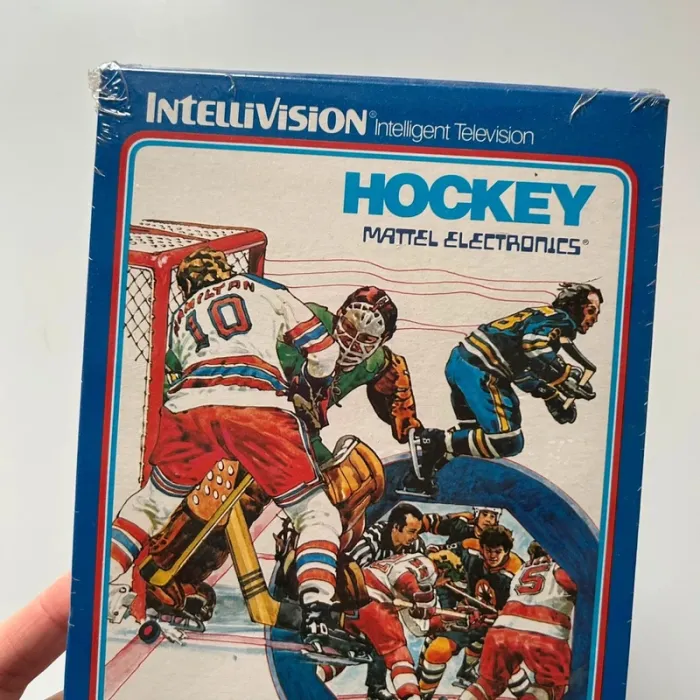 Jeu vidéo hockey mattel electronics intellivision - photo numéro 3
