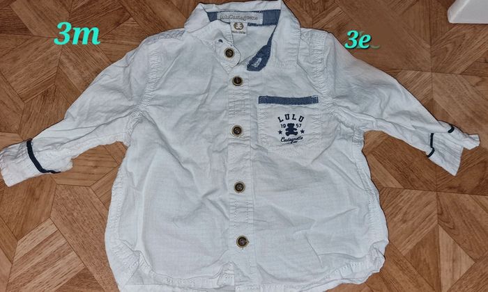 Chemise 3mois lulu castagnette