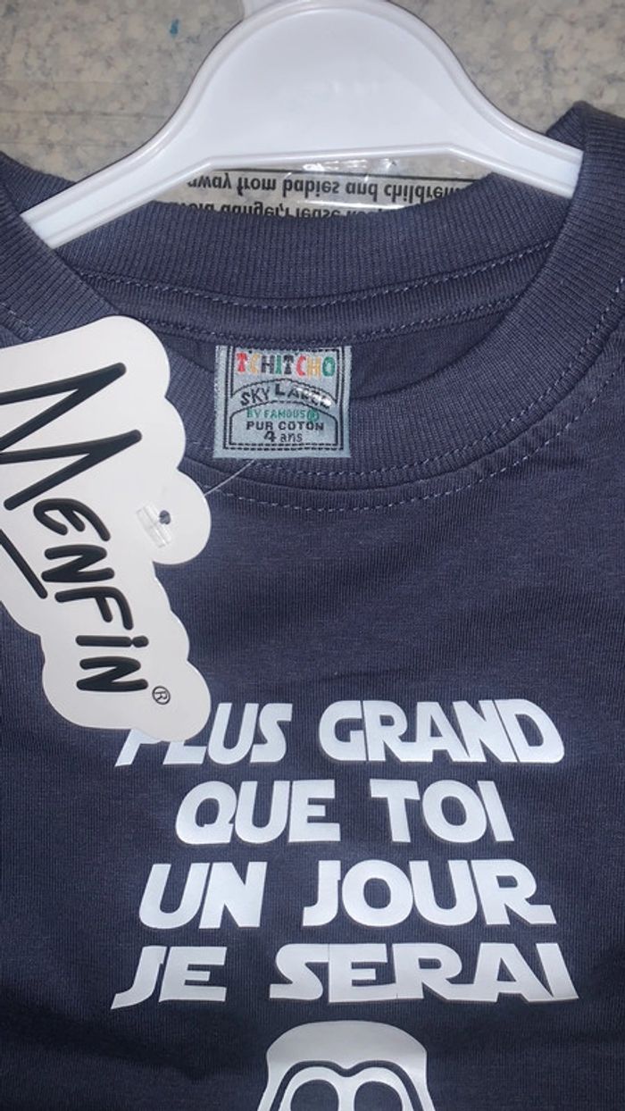 Teeshirt star wars 4 ans - photo numéro 3