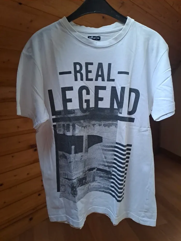 T-shirt imprimé homme taille M