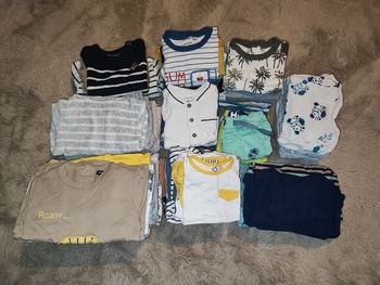Lot vêtements bébé garçon 6 mois 