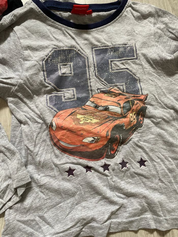 Lot 2 tee shirt cars 6 ans - photo numéro 2