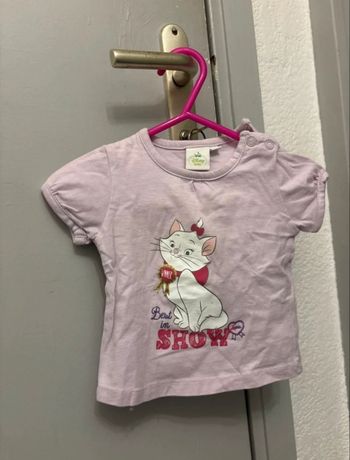 T-shirt manches courtes Disney baby aristochats 3 mois 
