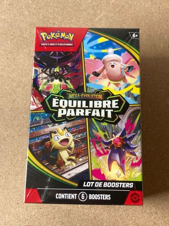 Pokemon - Bundle Lot de 6 boosters Équilibre Parfait - scellé 